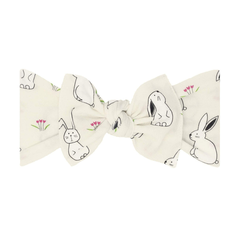 Soft Printed Nylon Headband KNOT One Size: thumper-Baby Bling Bows