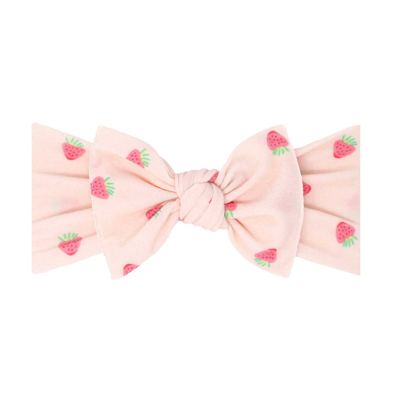 Soft Printed Nylon Headband KNOT One Size: tart n tiny-Baby Bling Bows