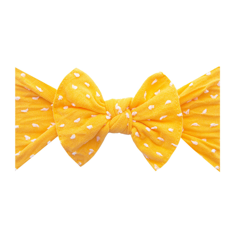 PATTERNED SHABBY KNOT: sunshine dot