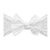Soft Nylon Headband Patterned Shabby Knot One Size: white dot-Baby Bling Bows