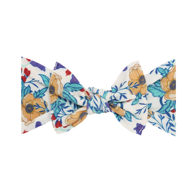 PRINTED KNOT: blue bell