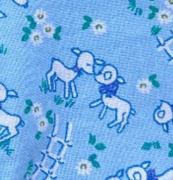 BELLE CLIP: vintage lambs