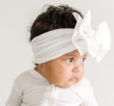 SATIN FAB: white