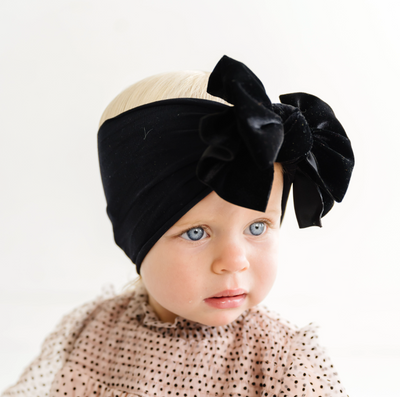 VELVET FAB: black