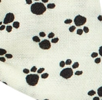 2PK BABY BLOOM CLIPS: paw prints
