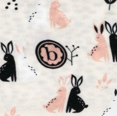 PRINTED REVERSE-A-BOW: bunny buddy