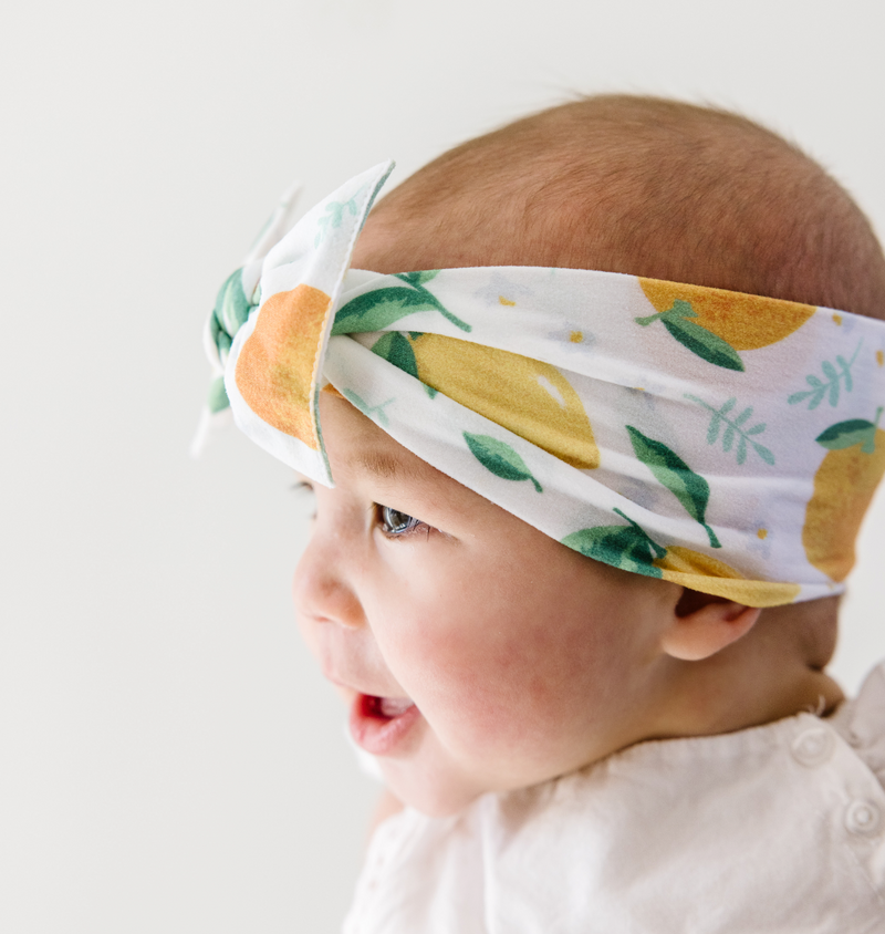 PRINTED KNOT: citrus