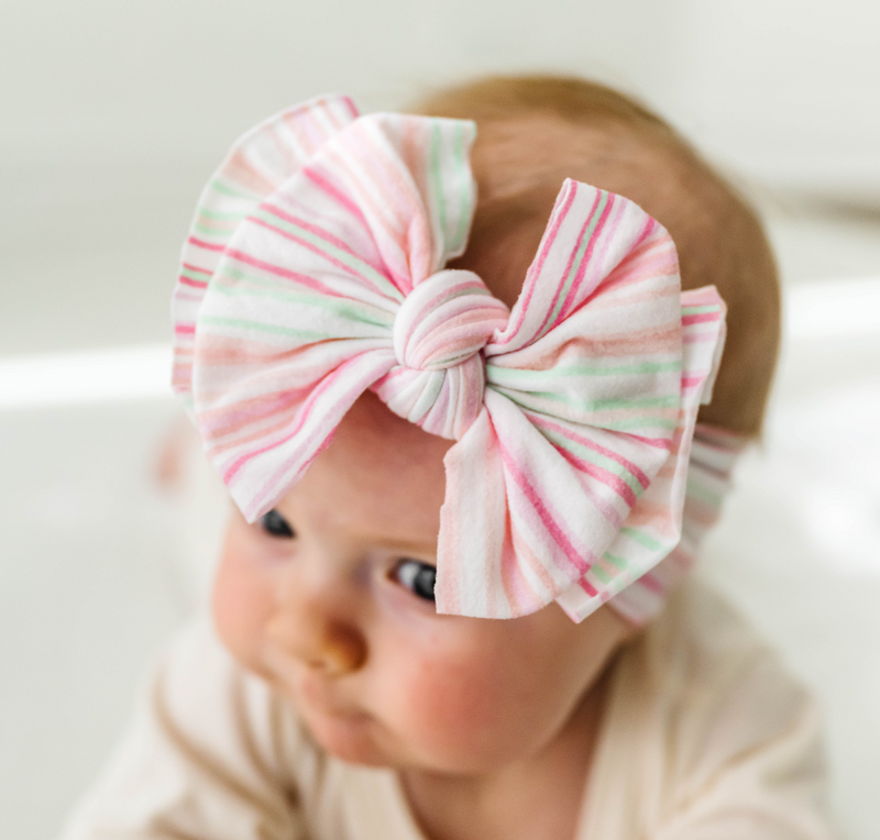 PRINTED FAB: sweet stripes