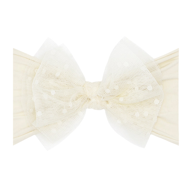 TULLE FAB: ivory