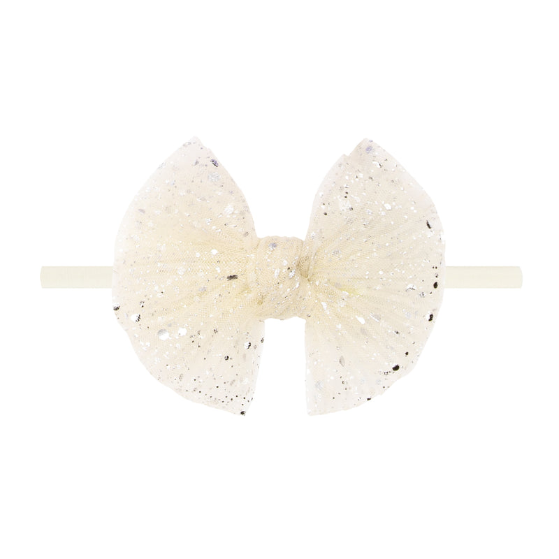 TULLE FAB SKINNY: princess ivory