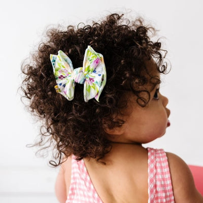 2PK PRINTED BABY FAB CLIPS: isabel