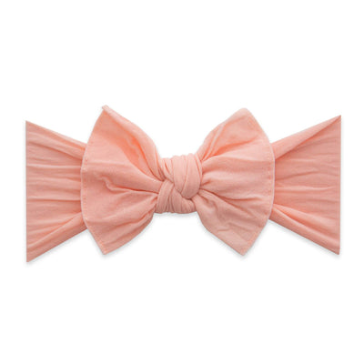 KNOT:  seashell pink-Baby Bling Bows