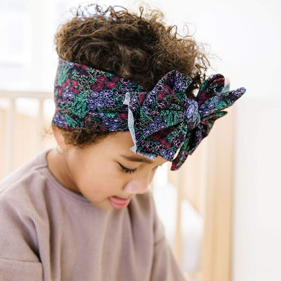 Soft Nylon Headband Printed FAB-BOW-LOUS One Size: ashley-Baby Bling Bows