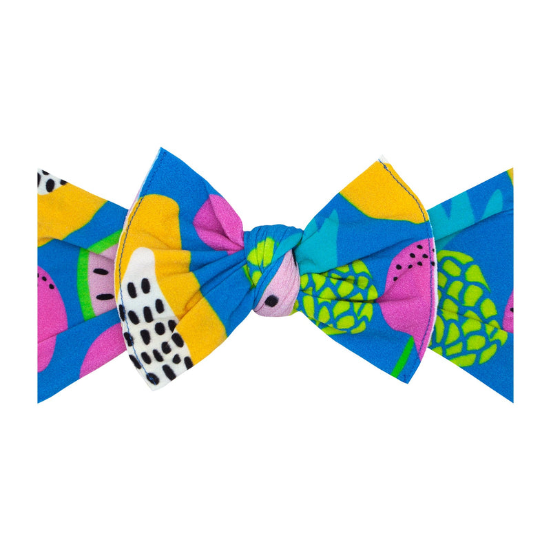 PRINTED KNOT: royal papaya