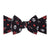 Soft Printed Nylon Headband One Size: skull n rose-Baby Bling Bows