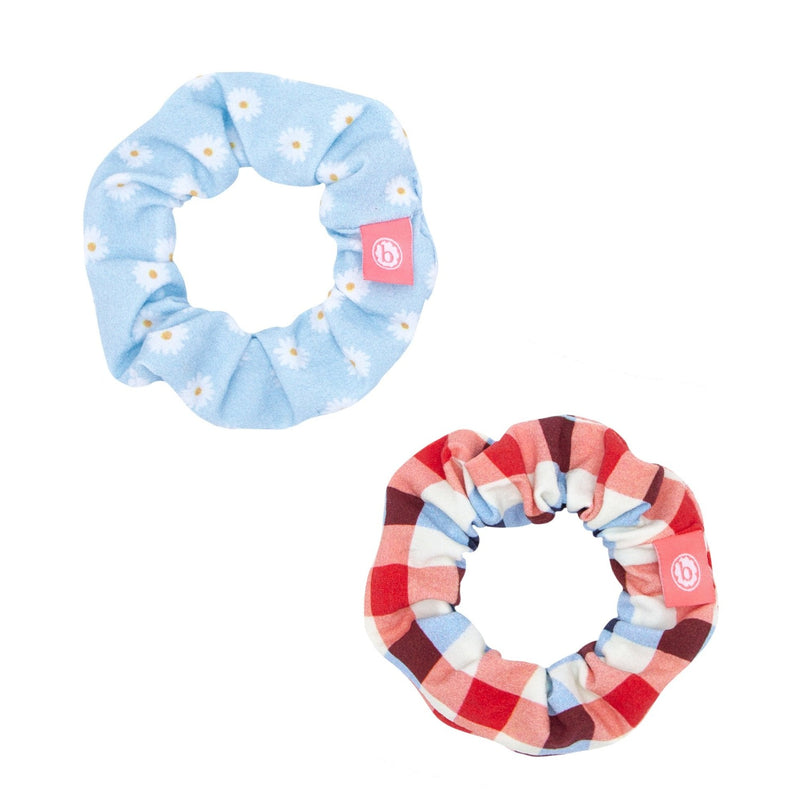 2PK SCRUNCHIE SET: summer picnic / winnie