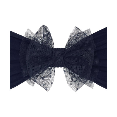 TULLE FAB: black