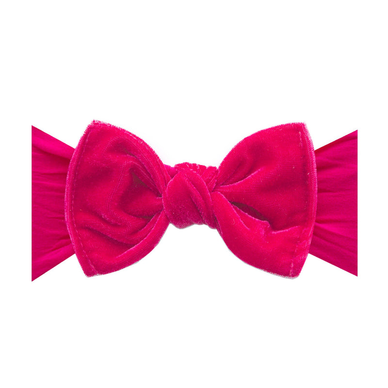 VELVET KNOT: fuchsia