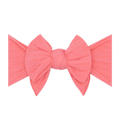 DANG ENORMOUS BOW: coral