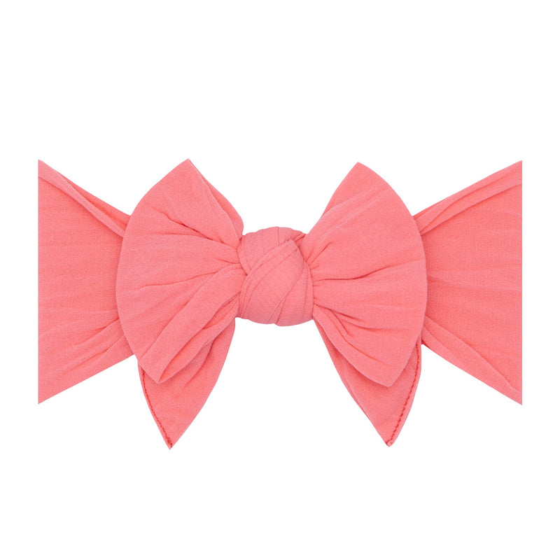 DANG ENORMOUS BOW: coral