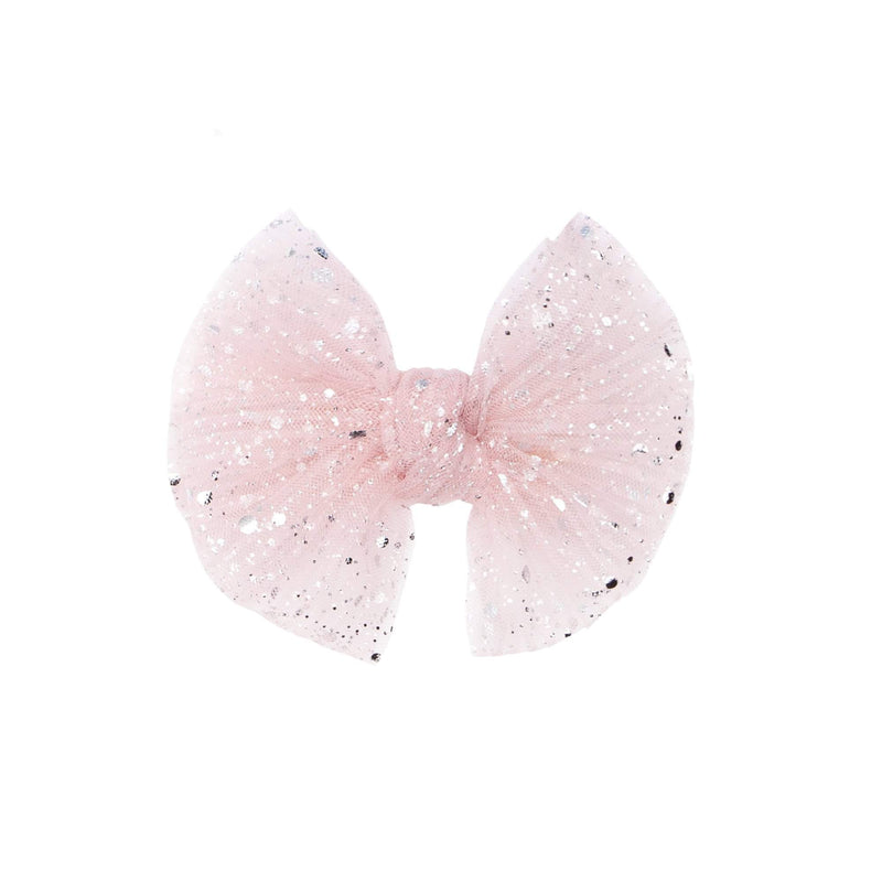 TULLE FAB CLIP: princess pink-Baby Bling Bows